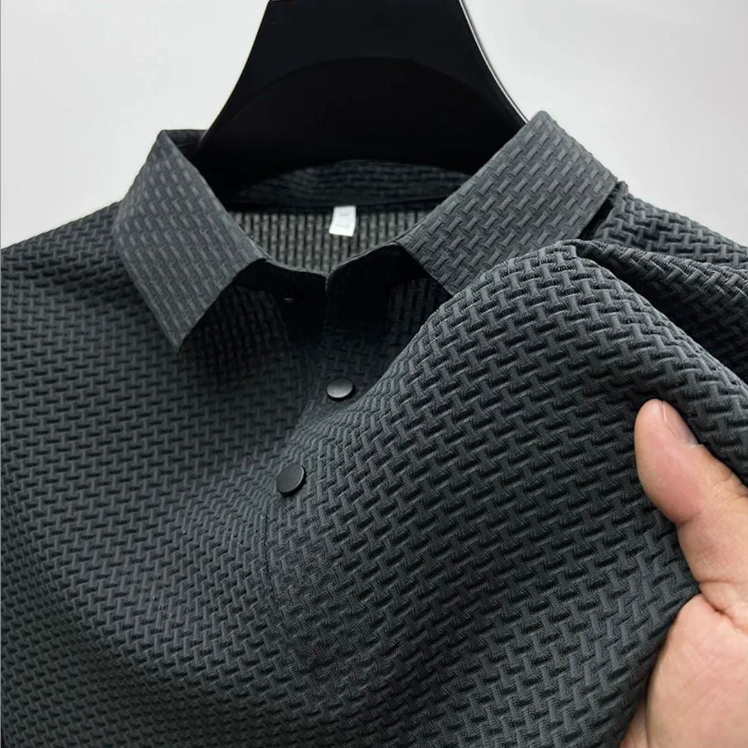 Herren Polo Shirt Leichtes Atmungsaktives Design 3