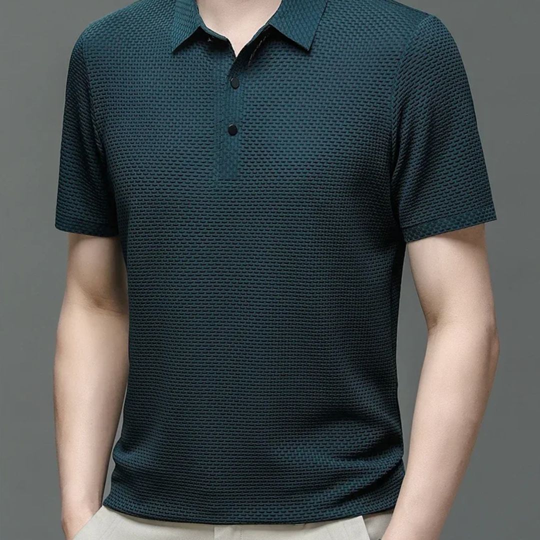 Herren Polo Shirt Leichtes Atmungsaktives Design 6