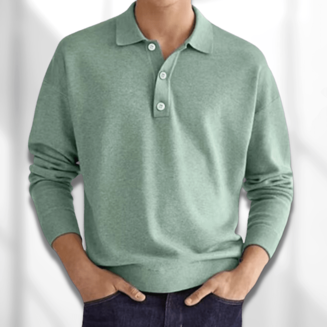 Herren Polohemd Klassisch Baumwolle Komfortabel Regular Fit 5