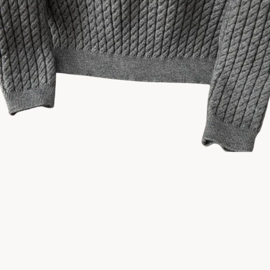 Herren Pullover gestrickt im Crewneck Stil 3