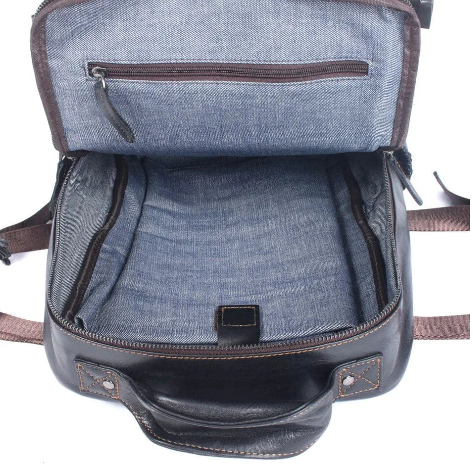 Herren Rucksack Urban Minimalistisch mit Laptopfach für Organisierte Aufbewahrung 3