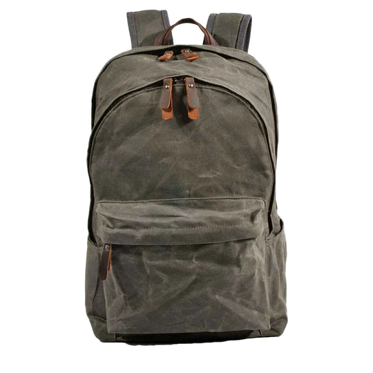 Herren Rucksack Vintage Stil Mit Laptopfach für Alltag und Reisen 0