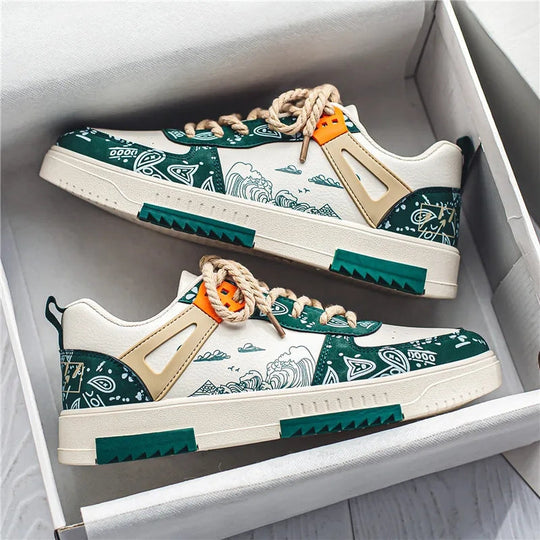 Herren Schnürschuhe Modern mit Rutschfester Sohle für Freizeit und Alltag 2
