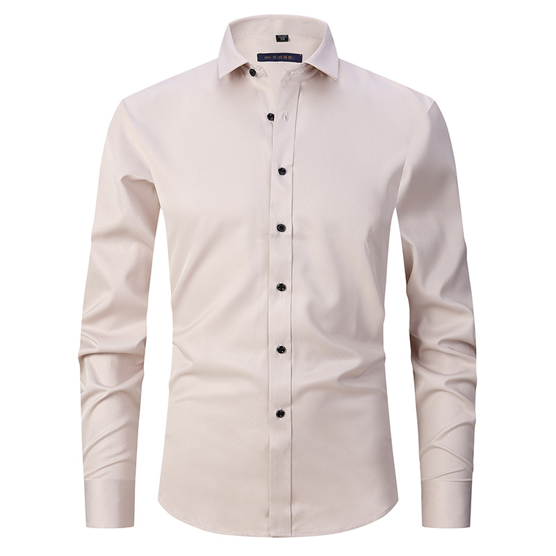 Herren Smart Casual Hemd mit Stretch und Knitterfrei 10