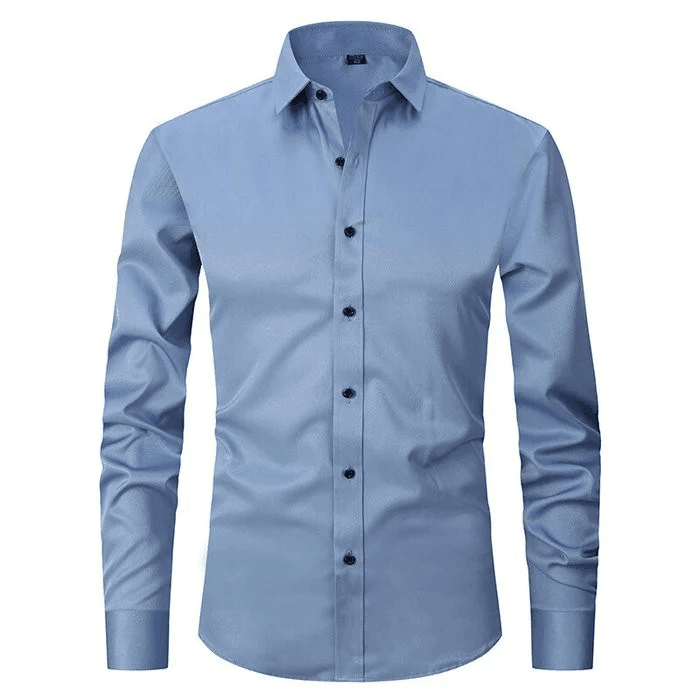 Herren Smart Casual Hemd mit Stretch und Knitterfrei 6