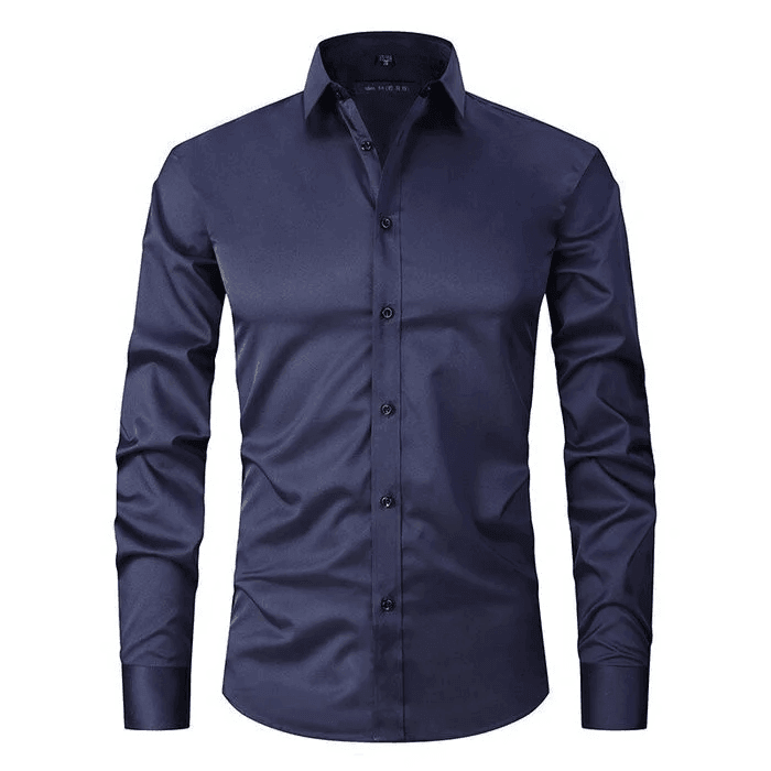 Herren Smart Casual Hemd mit Stretch und Knitterfrei 7