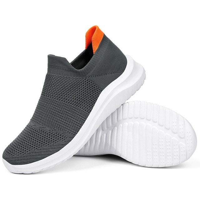 Herren Sneakers Komfortable Freizeit Schuhe mit Orthopädischer Sohle 2