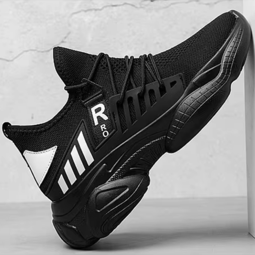 Herren Sneakers Minimalistisch Atmungsaktives Material mit Versteckter Erhöhung 5