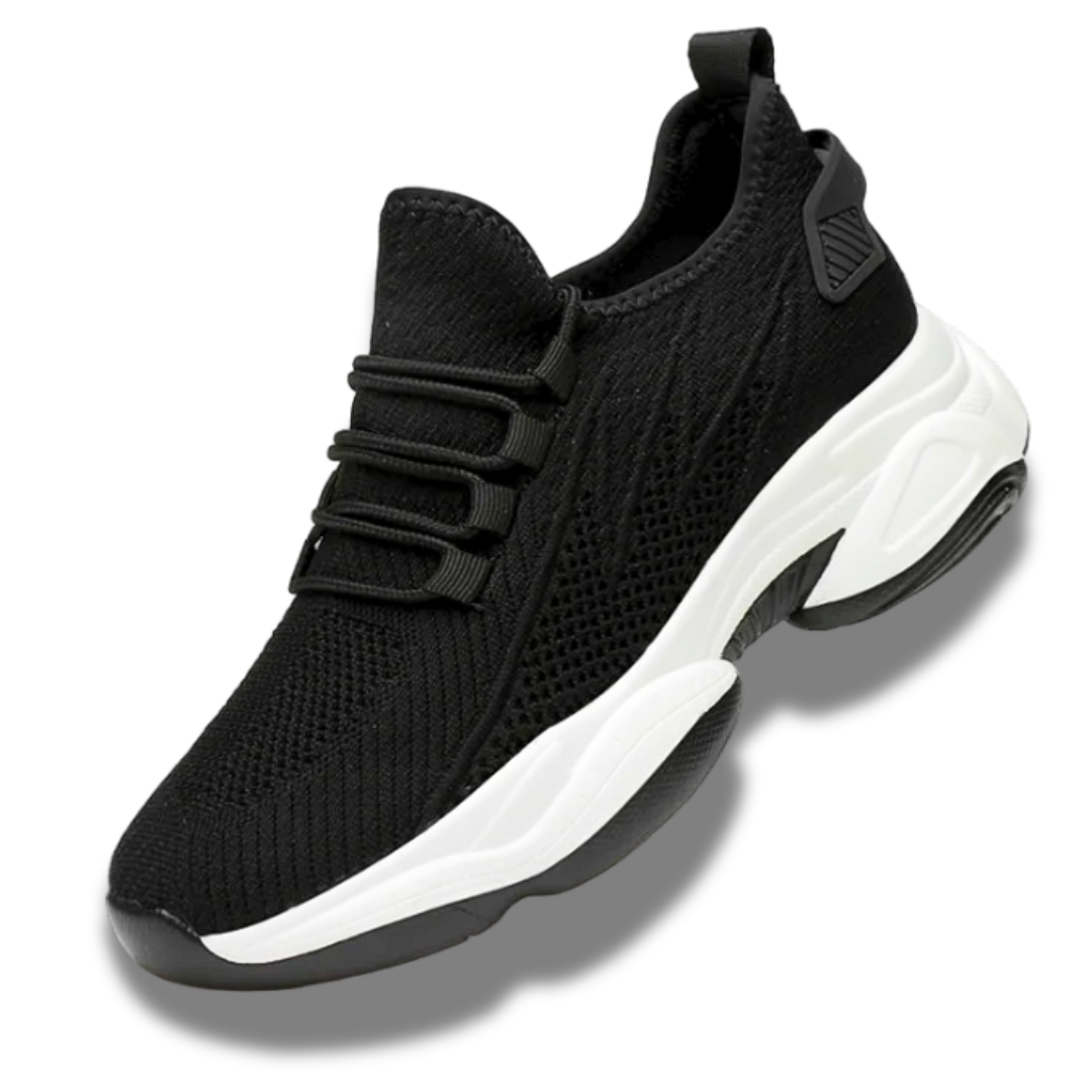 Herren Sneakers Minimalistisch PU-Leder mit Versteckter Erhöhung 3