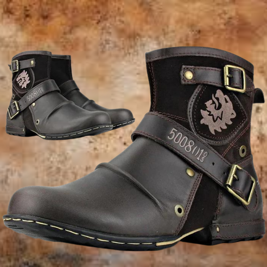 Herren Stiefel Vintage Stil 2