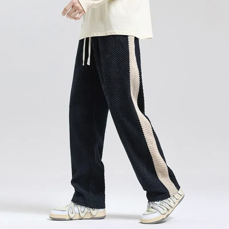 Herren Sweatpants aus Baumwollcord mit Kordelzug 2