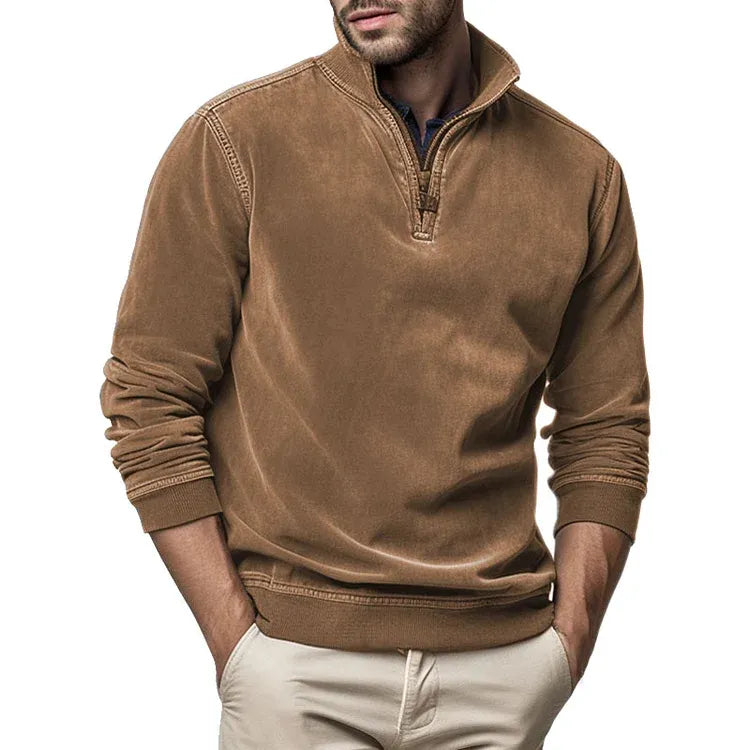 Herren Sweatshirt Vintage Stil 2
