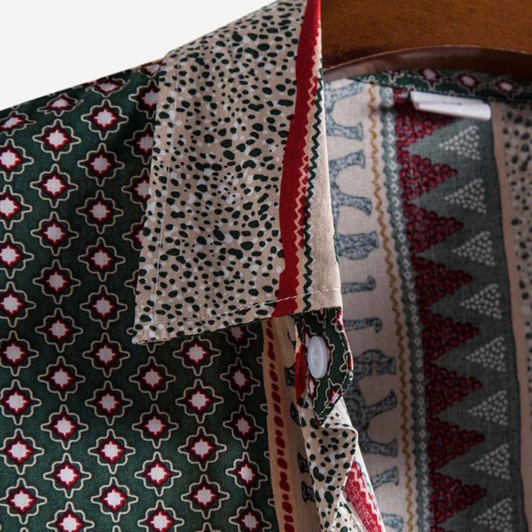 Herren T-Shirt Geometrisches Design Leichtes Material 7