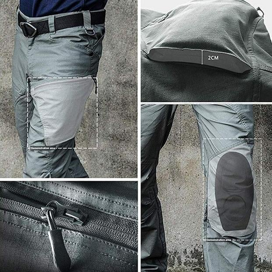 Herren Taktische Wasserfeste Combat-Hose für alle Terrains 7