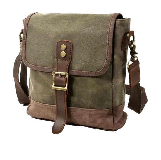 Herren Umhängetasche Vintage Stil für Alltag und Reisen 0