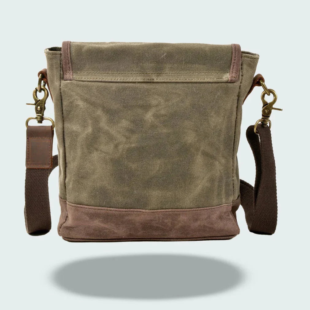 Herren Umhängetasche Vintage Stil für Alltag und Reisen 8