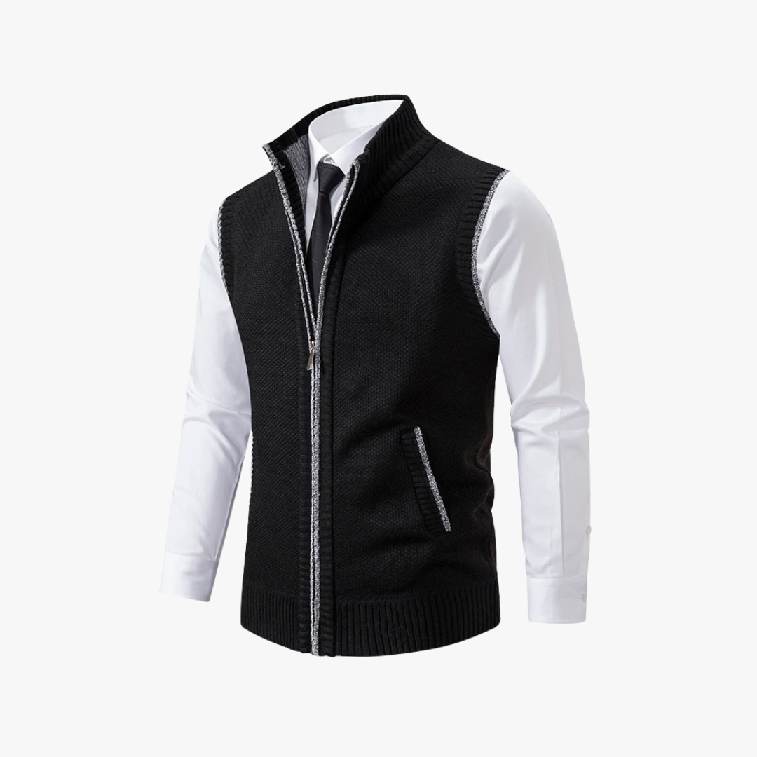 Herren Weste Klassisch Modernes Design Aus Hochwertigem Stoff 1
