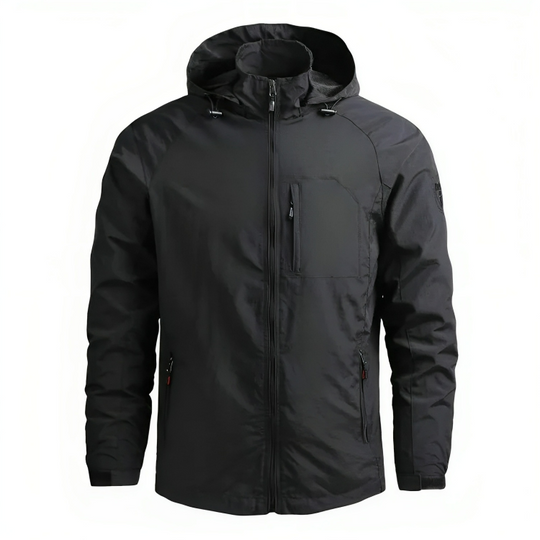 Herren Windbreaker Mit Kapuze Für Outdoor-Aktivitäten, Atmungsaktiv &amp; Wasserdicht 4