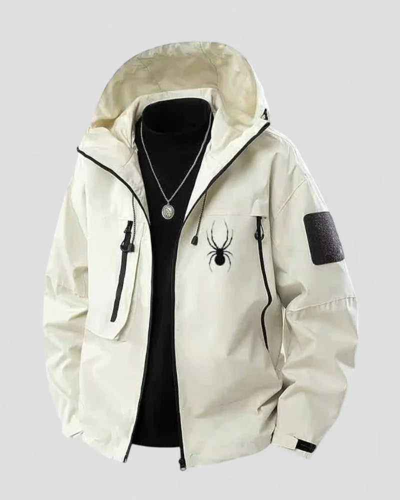 Herren Windjacke mit Kapuze für Outdoor-Aktivitäten 1