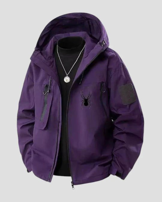 Herren Windjacke mit Kapuze für Outdoor-Aktivitäten 4
