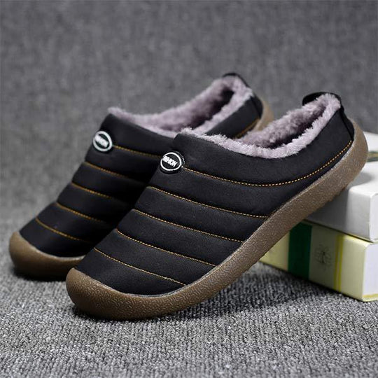 Herren Winterstiefel Bequeme Plüsch Futter 7