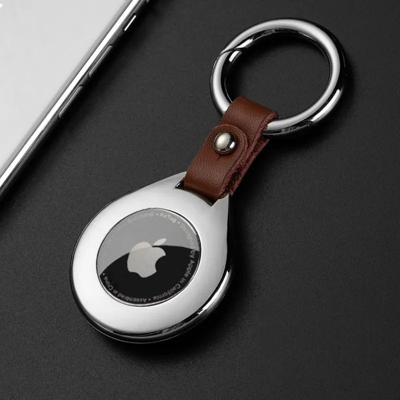 Herren und Damen AirTag Hülle Mit Metallanhänger Modernes Design 5