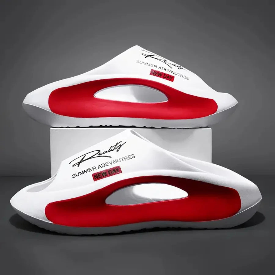 Herren und Damen Hausschuhe Rutschfeste Paar Hausschuhe EVA in zwei Farben 1