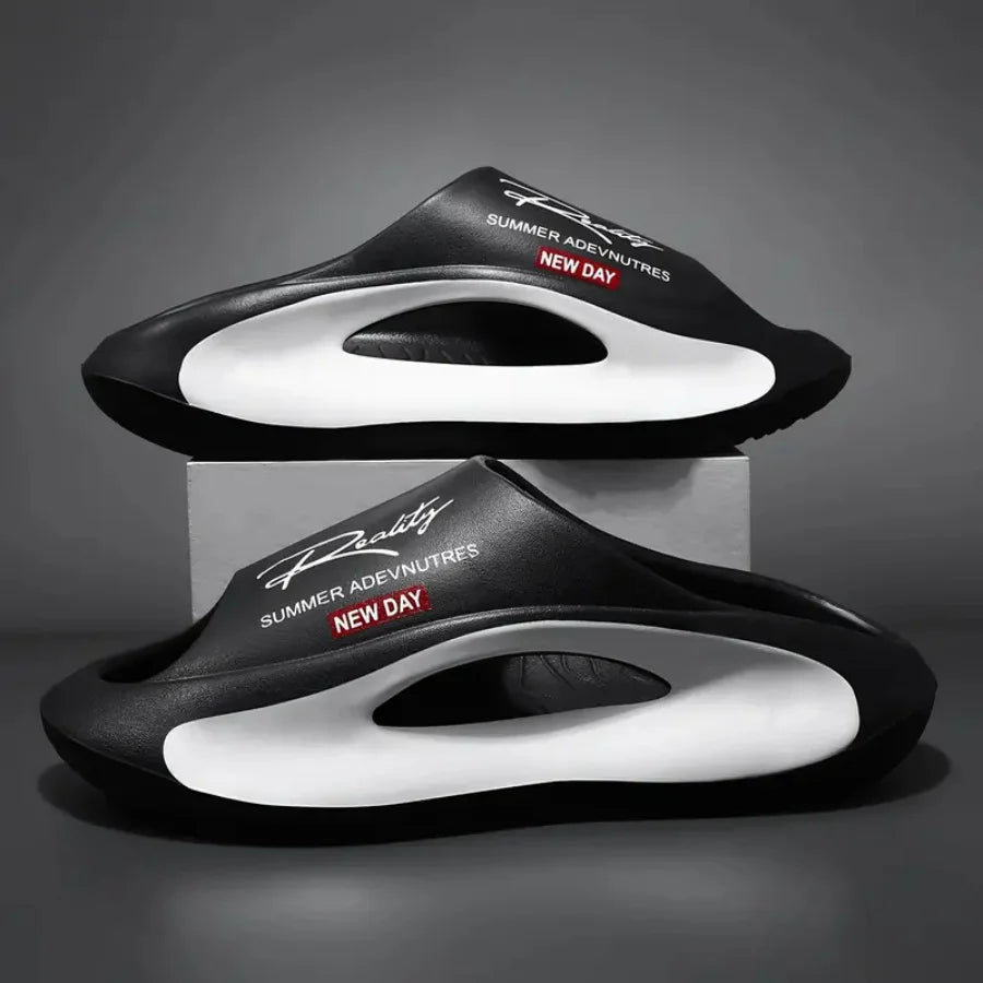 Herren und Damen Hausschuhe Rutschfeste Paar Hausschuhe EVA in zwei Farben 3