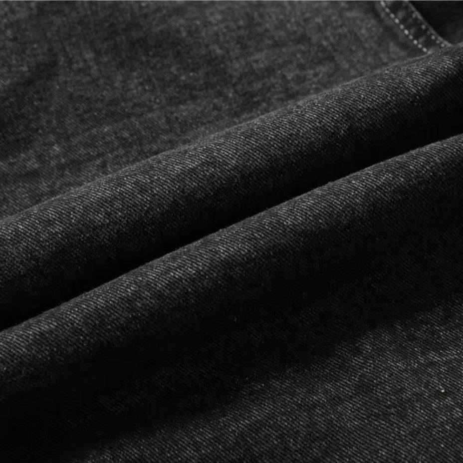 Herrenjacke Denim Stil mit Fleece-Futter für Wintermode 6