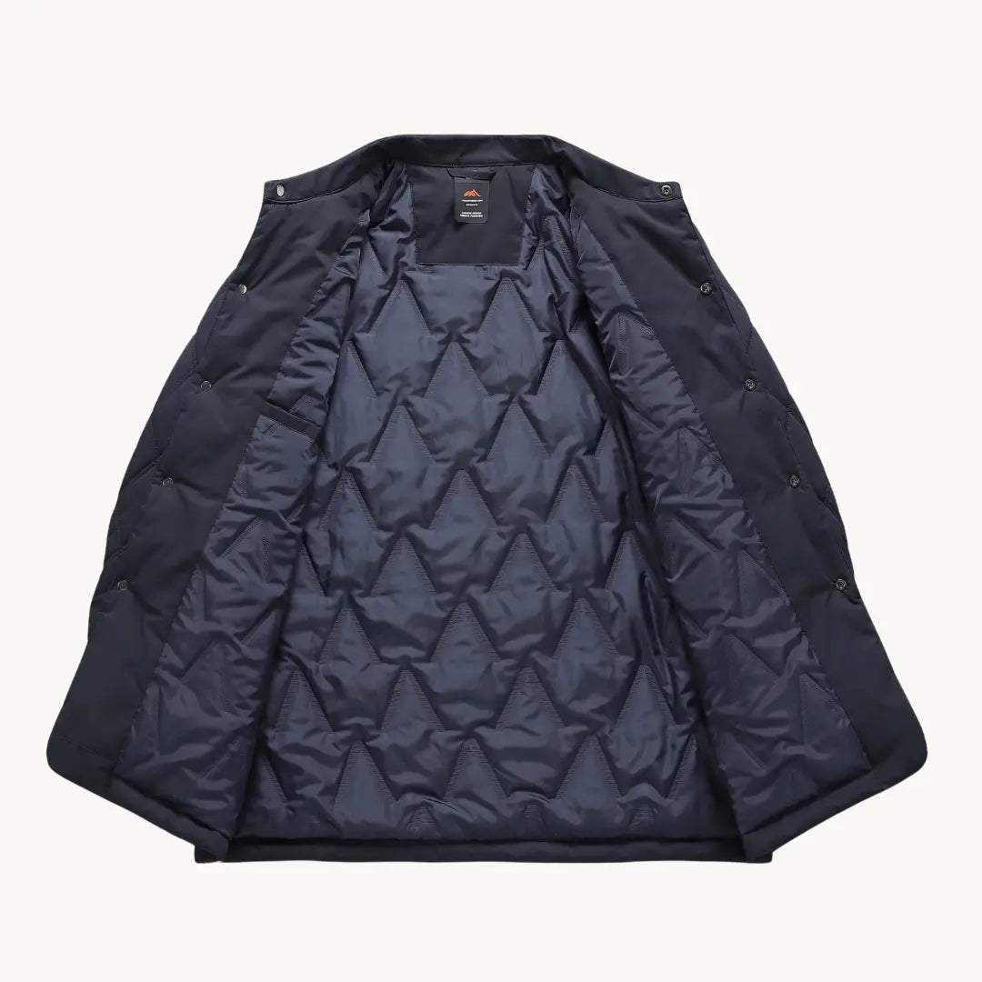 Herrenjacke Steppdesign Modern für Winter mit Wasserresistenter Oberfläche 4