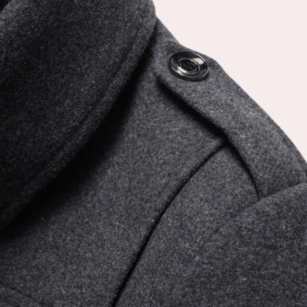 Herrenjacke Winter Zweiteilig Warm Hochwertige Materialien 1