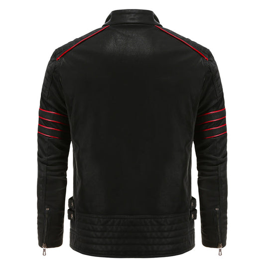Herrenjacke Wolverine Stil Modern Mit Stehkragen Und Langarm 1