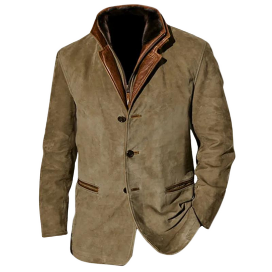 Herrenjacke Zeitloser Stil Mit Praktischen Taschen 0