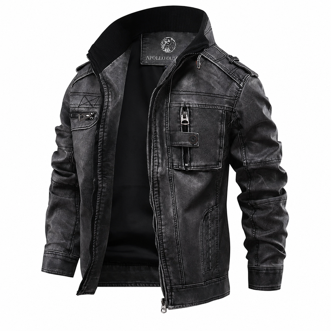 Herrenjacke mit stilvollem Design und strukturierter Passform 1