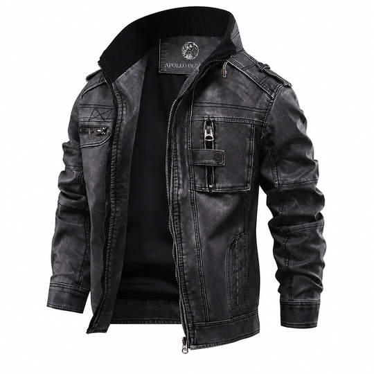 Herrenjacke mit stilvollem Design und strukturierter Passform 1