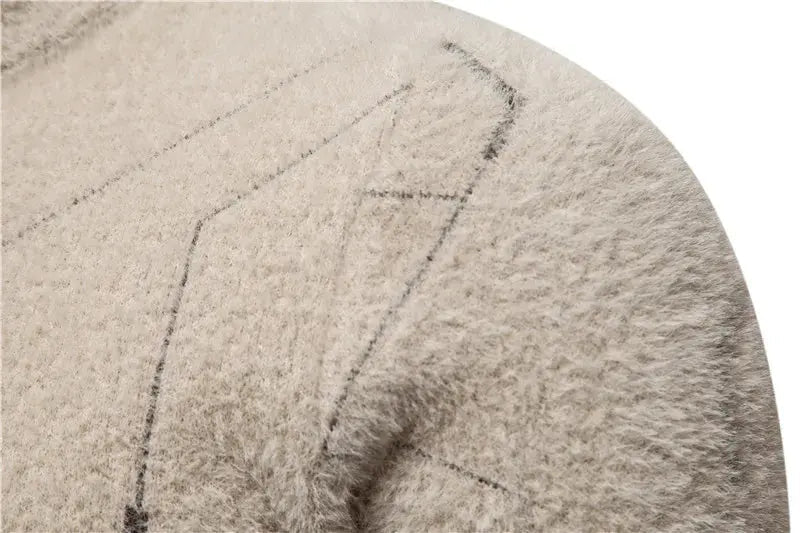 Herrenpullover Klassisch Gestrickt Bequeme Passform 4
