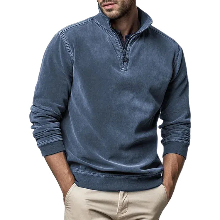 Herrenpullover Vintage-Stil Lässig 0