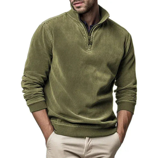 Herrenpullover Vintage-Stil Lässig 7
