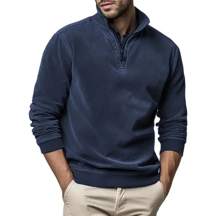 Herrenpullover Vintage-Stil Lässig 8