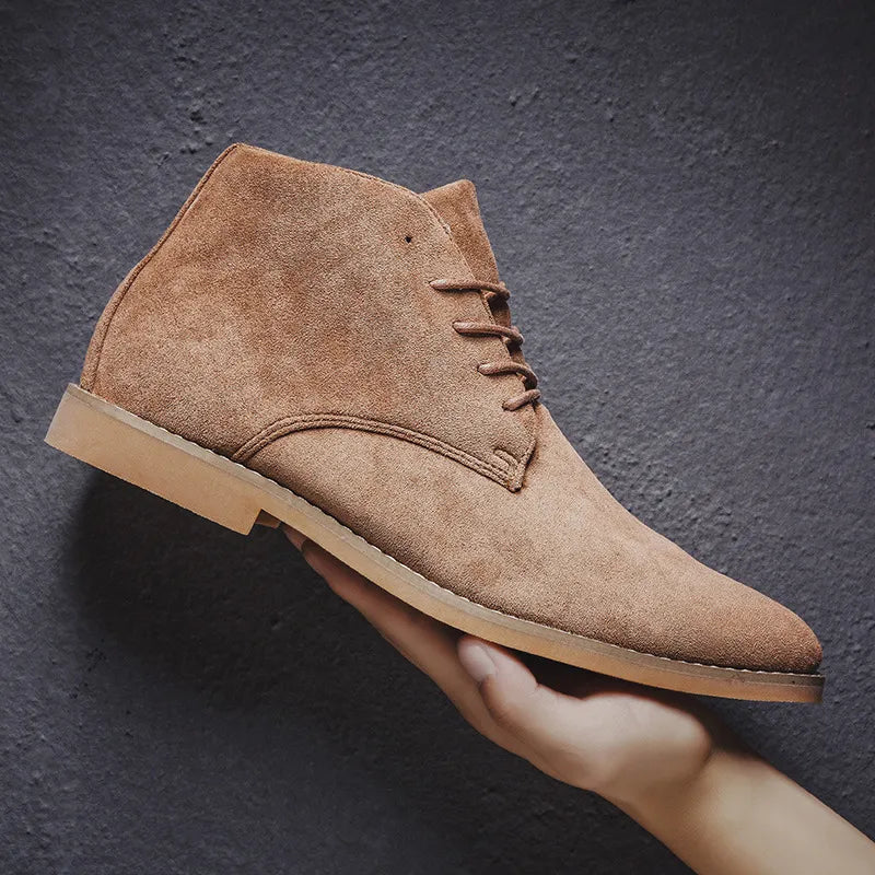 Herrenstiefel aus Leder im zeitlosen Stil 5