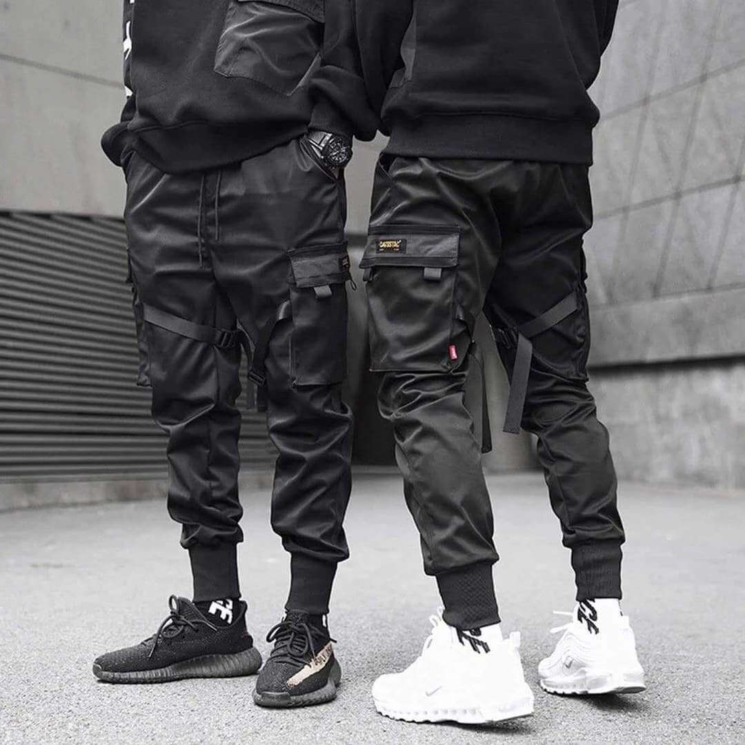 Hip Hop Cargo-Hose Mit Mehreren Taschen