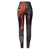 Hochtaillierte Tie-Dye Retro-Leggings