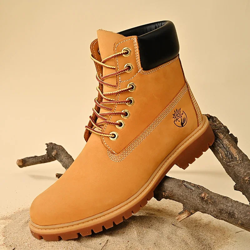 Hohe Stiefel für Damen und Herren für Outdoor-Aktivitäten mit robuster Sohle 0