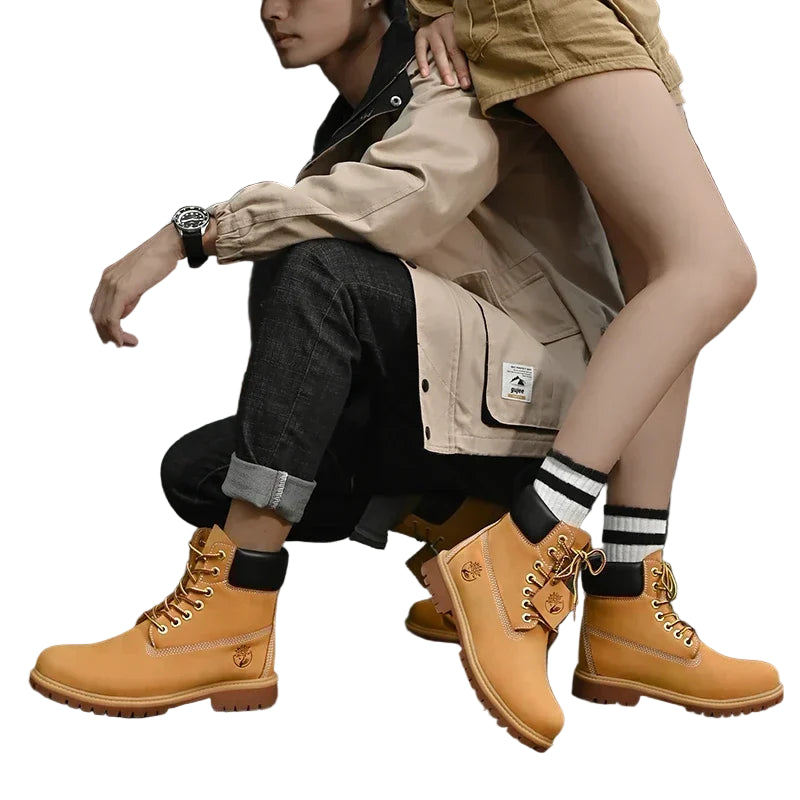 Hohe Stiefel für Damen und Herren für Outdoor-Aktivitäten mit robuster Sohle 1