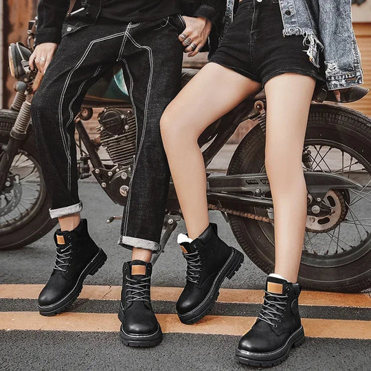 Hohe Stiefel für Damen und Herren für Outdoor-Aktivitäten mit robuster Sohle 5