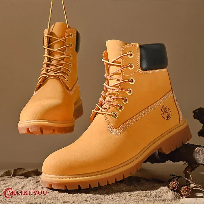 Hohe Stiefel für Damen und Herren für Outdoor-Aktivitäten mit robuster Sohle 6