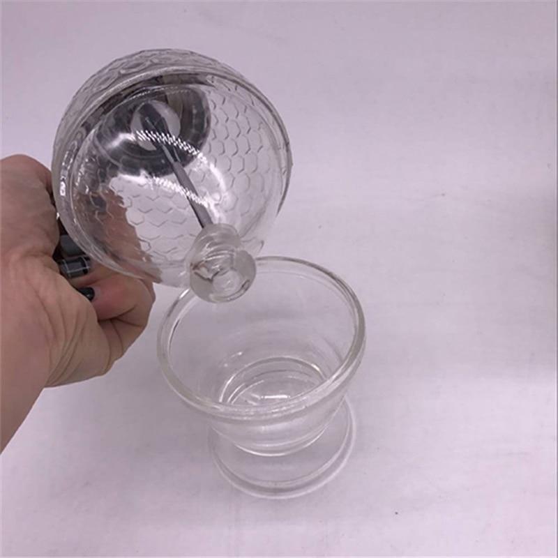 Honigspender Glas Mit Auslöser Für Stilvolles Abfüllen In Der Küche 1