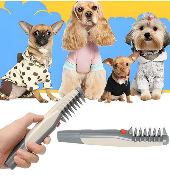 Hunde- und Katzenpflege Trimmer für mühelose Fellpflege 5