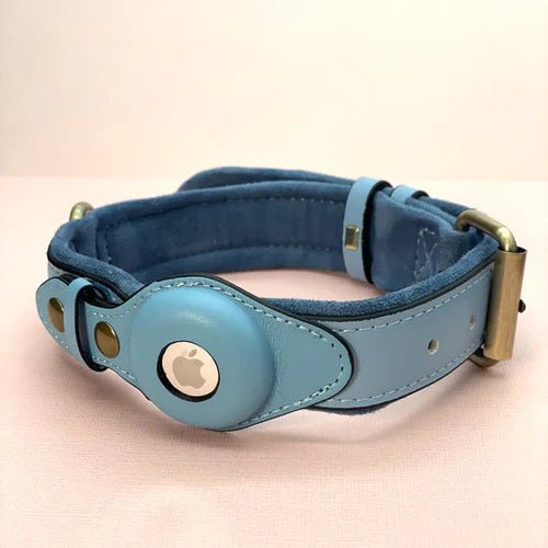 Hunde Halsband mit AirTag-Halterung, Wasserabweisend und Komfortablem Innenfutter 10