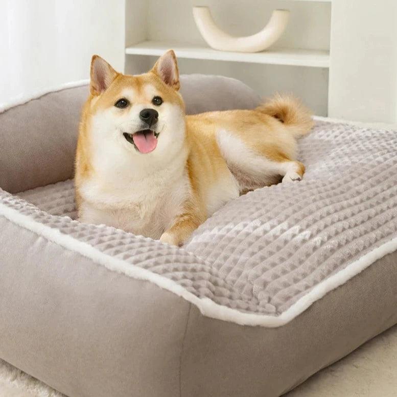 Hundebett XXL Für Große Hunde - Warmes Und Gemütliches Hundekörbchen Mit Stil 2